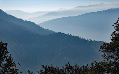 view from hike to Tiger Monastery