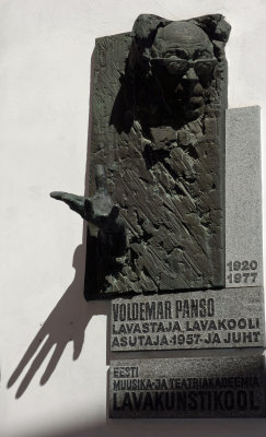 Voldemar Panso sculpture