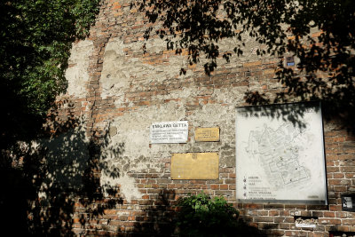 border wall of the Jewish Ghetto