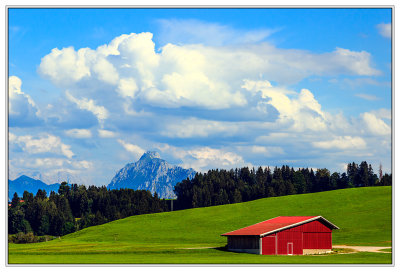 Summer - landscape in Bavaria