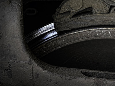 Brake Drum and Wheel, Alco C-424 Locomotive