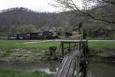 Passing the Footbridge