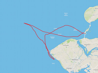 De gevaren route