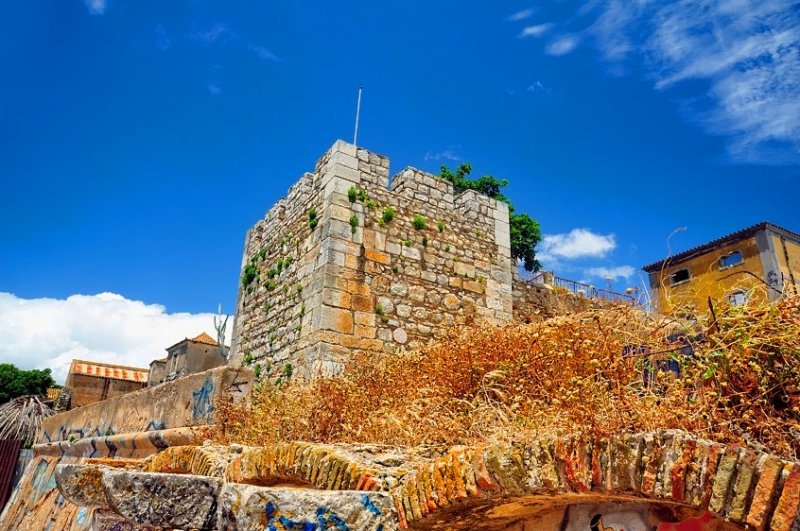 Meagre Remais of the Once Migty Bysantine Castle