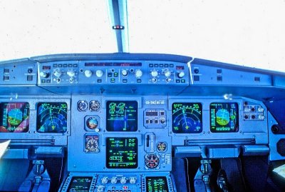 One of My 1st A320 Cockpits: TAP CS-TNC