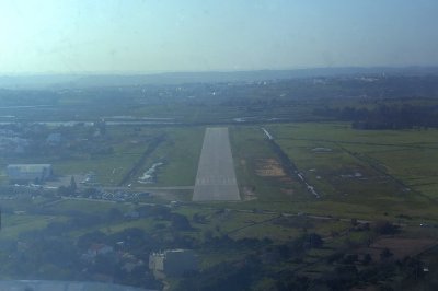 Steep Landing At Portimao Airfield