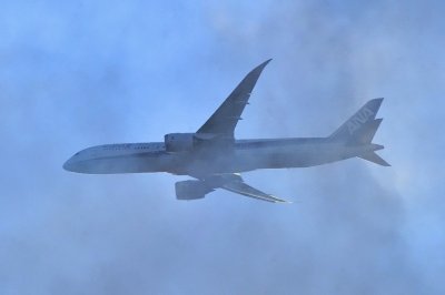 ANAs' B-787-9, In The Clouds