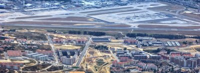 Alta de Lisboa and Airport in Background