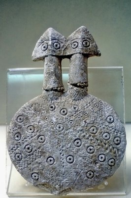 Two Headed Anatolian Mother Goddess figurine from Kltepe