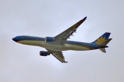 Vietnam A330-200, VN-A376, At Dusk