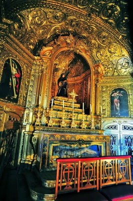 Rich Baroque Altar To The Christ