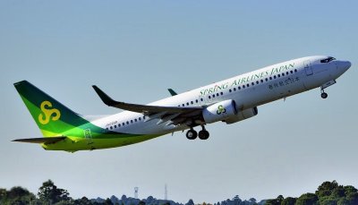 Spring Airlines B-737/800, JA02GR, TO