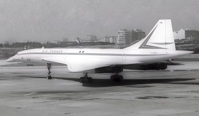Concorde at Lisbon: Air France F-BTSC