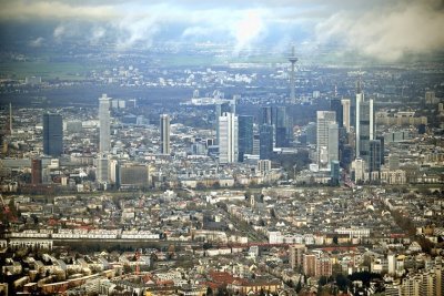 Frankfurt Just After Sunrise