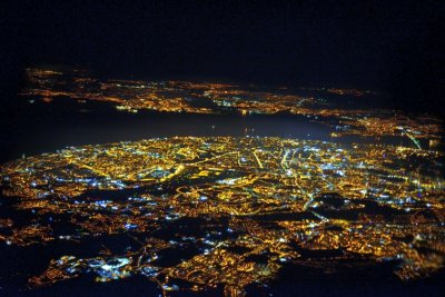 Lisbon By Night From the Back