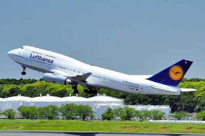Lufthansa747/400, D-ABVL, Steep TO