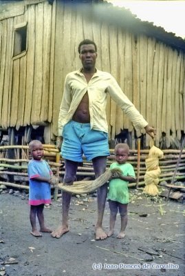 Big Fisherman With Small Kids