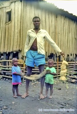 Big Fisherman With Small Kids