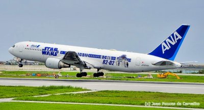 ANA B-767/300, JA604A, Star Wars