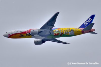 ANA's B-777/200, JA741A, 2020 Tokyo Olympics