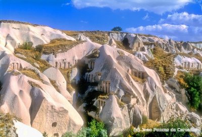 Rock Carved Houses And Churches 