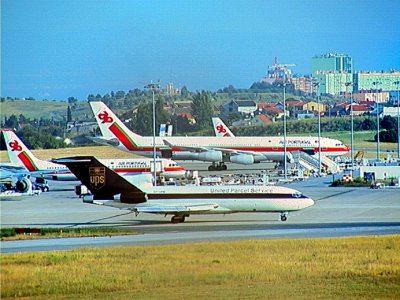 UPS B-727/100, With Old TAP Livery Fleet