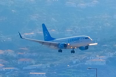 Luxair B-737-700 On Final to FUN close