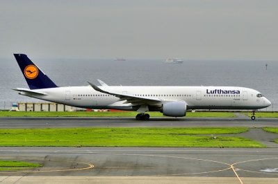 Lufthansa A350-900 D-AIXC, TO Run