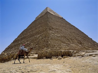 Khafra Pyramid, With Camel