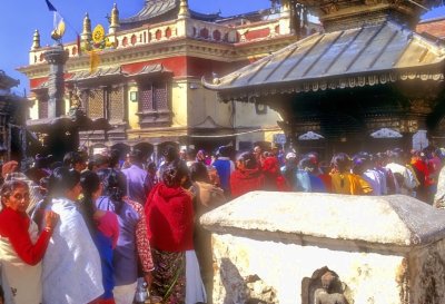 Queue To The Temple