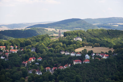 View from Wartburg castle