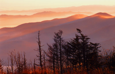Smokey Mountains Sunset