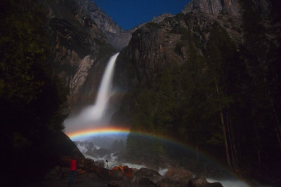 Yosemite Falls Moonbow