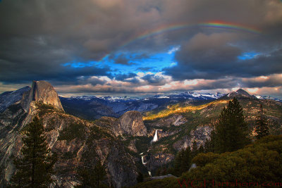 Glacier Point Rainbow
