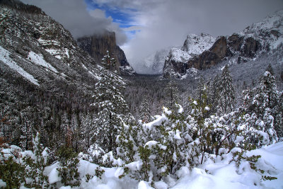 Yosemite Winter Tunnel View