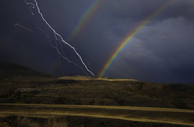 Prairie Storm Rainbow