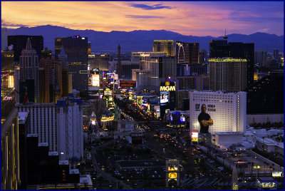 Las Vegas Strip Sunset