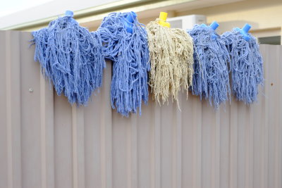Cleaners at rest - Birdsville