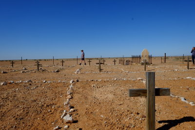 Grave yard at Farina