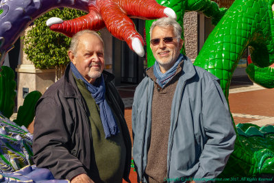 2017 - Ken & John at the Forum in Faro, Algarve - Portugal