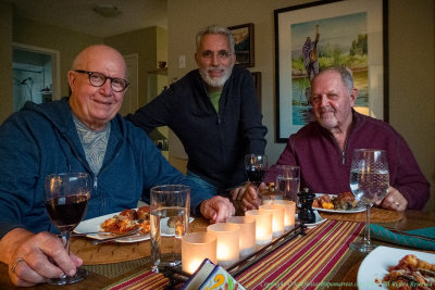2017 - Diner at Vincent Miller home - Wasaga, Ontario - Canada