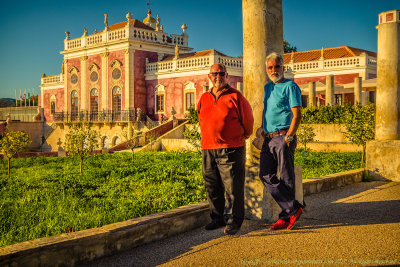 2017 - Ken & John at the Pousada Palácio de Estói - Faro, Algarve - Portugal