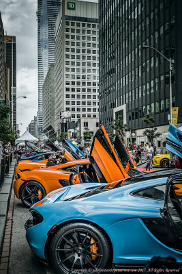 2017 - McLaren, Bloor Yorkville Exotic Car Show - Toronto, Ontario - Canada
