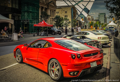 2017 - Ferrari, Bloor Yorkville Exotic Car Show - Toronto, Ontario - Canada