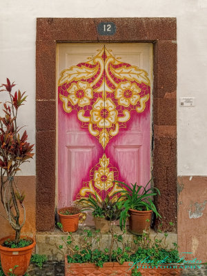 2017 - Rua de Santa Maria, Painted Doors (Arte Portas Abertas) - Funchal, Madeira - Portugal