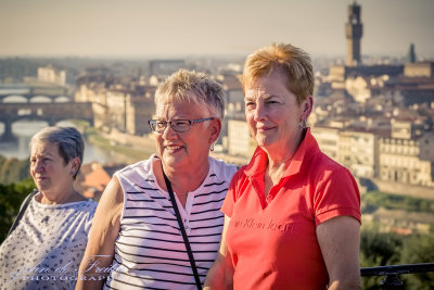 2017 - Theresa & Mary Frances - Florence, Tuscany - Italy