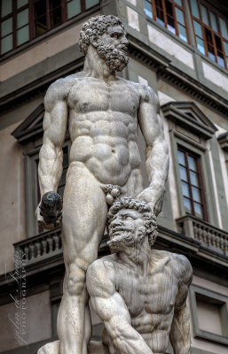 2017 - Hercules and Cacus, Piazza dela Signoria - Florence, Tuscany - Ital