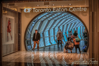 2017 - Eaton Centre Pedestrian Bridge - Toronto, Ontario - Canada