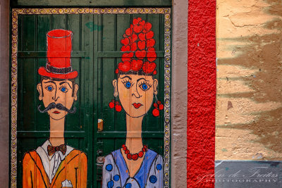 2018 - Rua Santa Maria, Painted Doors (Arte de Portas Abertas) - Funchal, Madeira - Portugal