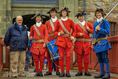 2018 - Ken at the Fortress of Louisbourg - Cape Breton, Nova Scotia - Canada
